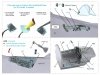 Quinta Studio QDS-48249 Su-25 3D-Printed & colored Interior on decal paper (Zvezda) 1/48